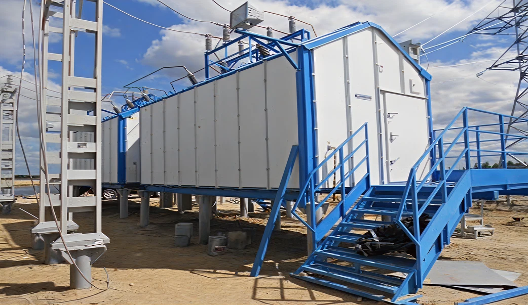 Комплектное распределительное устройство в блочном исполнении (БКРУ)